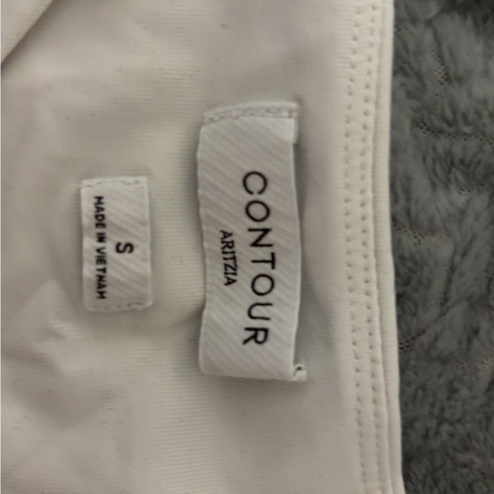 Aritzia Contour White bodysuit